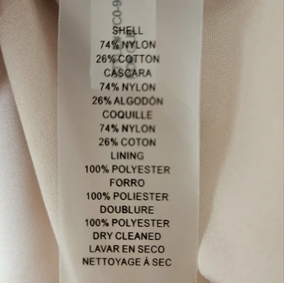 Lace Overlay Dress in Peach - Picture 6 of 6